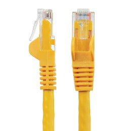 Cavo di rete Patch CCA Cat. 5e Giallo UTP 0,5 mt