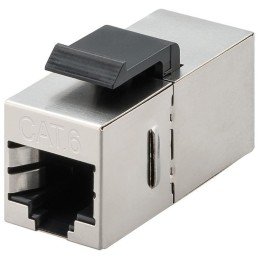 Accoppiatore RJ45 F/F STP Cat.6 Keystone