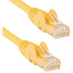 Cavo di rete Patch CCA Cat. 5e Giallo UTP 1,5 m