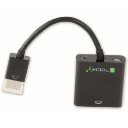 Cavo Convertitore Adattatore da HDMI a VGA con Micro USB e Audio