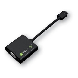 Cavo Convertitore Adattatore da HDMI a VGA con Micro USB e Audio