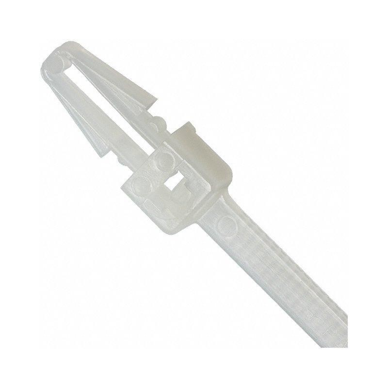 Fascette Fermacavi con Innesto Libero 200x4,8mm in Nylon 100pz Bianco