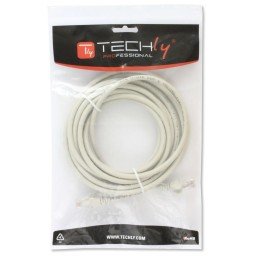 Cavo di rete Patch in CCA Cat.5E Bianco UTP 0,5m