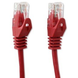 Cavo di rete Patch in CCA Cat.5E Rosso UTP 1,5m