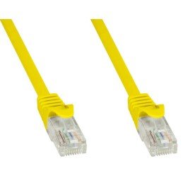 Cavo di rete Patch in CCA Cat.5E Giallo UTP 5m