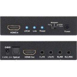 Estrattore Audio LPCM 7.1 da HDMI 4K UHD 3D