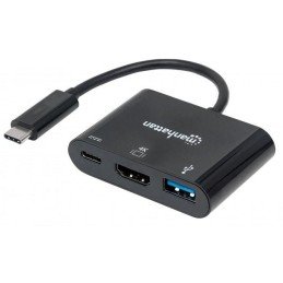 Convertitore USB-C™ a HDMI, USB-A, USB PD