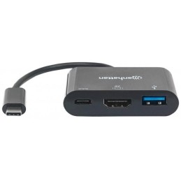 Convertitore USB-C™ a HDMI, USB-A, USB PD