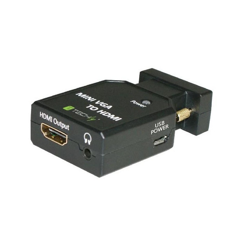 Mini Convertitore da VGA e Audio a HDMI