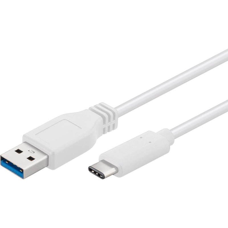 Cavo USB3.0 A Maschio USB-C™ Maschio 1m Bianco