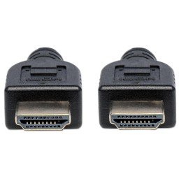 Cavo HDMI CL3 High Speed con Ethernet A/A M/M 3m Nero