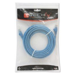 Cavo di Rete Patch in Rame Cat.6 Blu UTP 1,5m