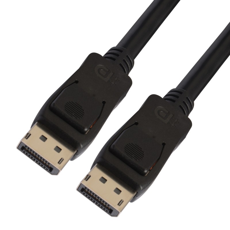 Cavo Audio/Video DisplayPort 1.4 Certificato DP++ 8K M/M 2 m Nero