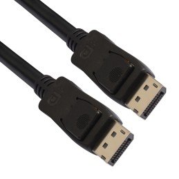 Cavo Audio/Video DisplayPort 1.4 Certificato DP++ 8K M/M 2 m Nero