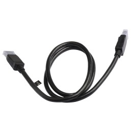 Cavo Audio/Video DisplayPort 1.4 Certificato DP++ 8K M/M 2 m Nero