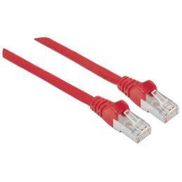 Cavo Patch Cat.7 Plug RJ45 6A S/FTP LSZH 0.25m Rosso