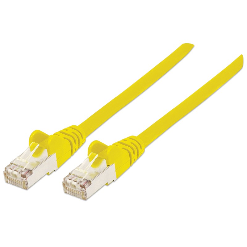 Cavo Patch Cat.7 Plug RJ45 6A S/FTP LSZH 0.25m Giallo