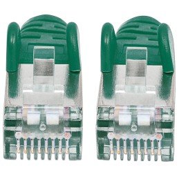 Cavo Patch Cat.7 Plug RJ45 6A S/FTP LSZH 0,25m Verde