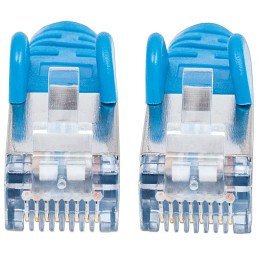 Cavo Patch Cat.7 Plug RJ45 6A S/FTP LSZH 0.25m Blu