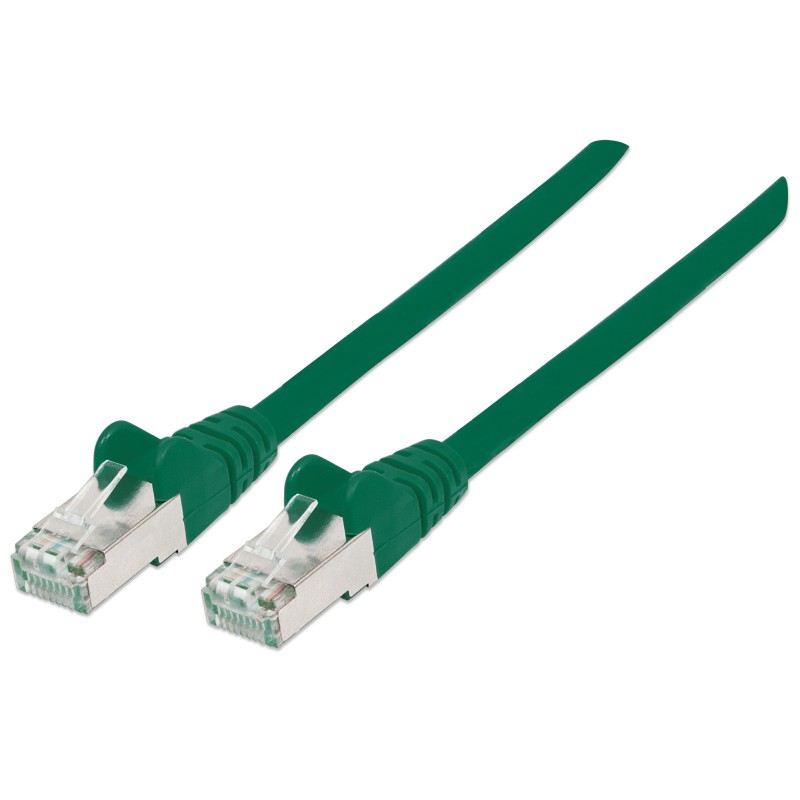 Cavo Patch Cat.7 Plug RJ45 6A S/FTP LSZH 0,5m Verde