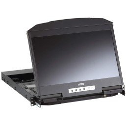 Console KVM USB HDMI DVI VGA con LCD da rack 19", CL3800