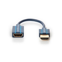 Cavo Adattatore Flessibile HDMI M/F 0,1m Alta Qualità