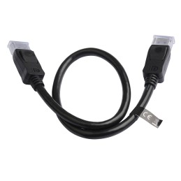 Cavo Audio/Video DisplayPort 1.4 Certificato DP++ 8K M/M 0,5m Nero