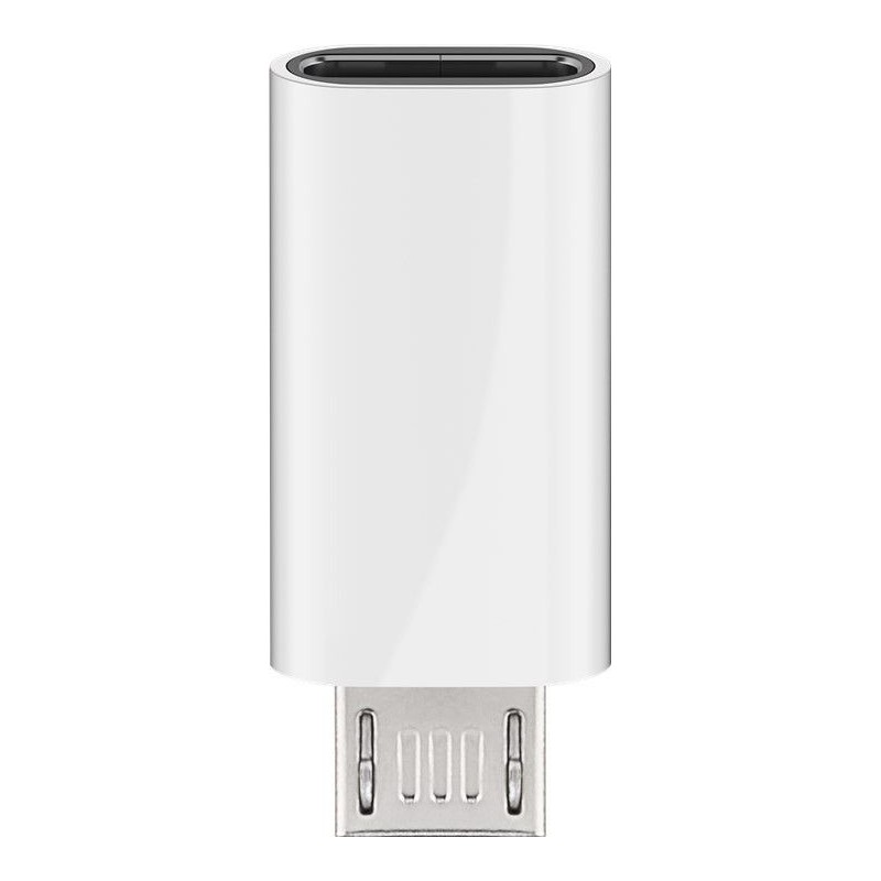 Adattatore Micro USB Maschio a USB-C™ Femmina Bianco