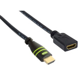 Cavo Prolunga HDMI™ High Speed con Ethernet 4K 30Hz M/F 0,2 m