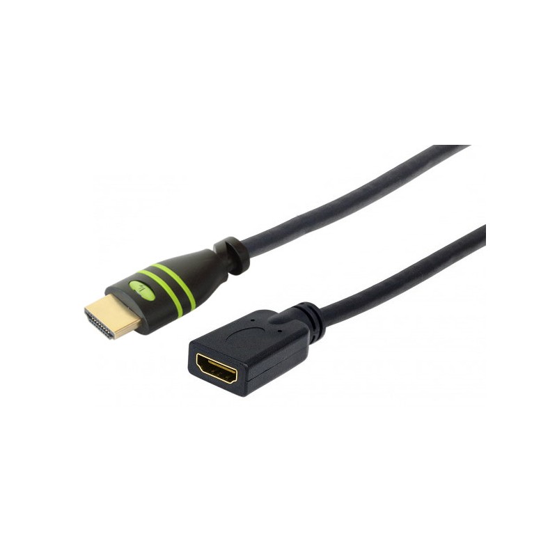 Cavo Prolunga HDMI High Speed con Ethernet 4K 60Hz M/F 1,8 m