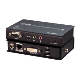 Estensore KVM Mini USB DVI HDBaseT, CE611