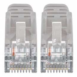 Cavo patch di rete Cat6 UTP Slim 0,5 m grigio