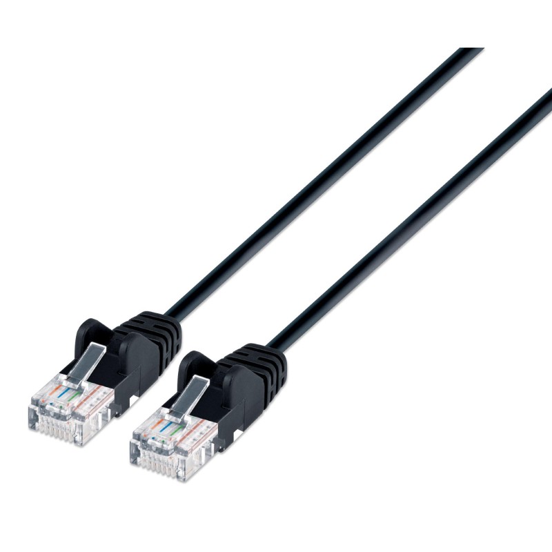 Cavo patch di rete Cat6 UTP Slim 1,5 m Nero