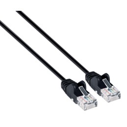 Cavo patch di rete Cat6 UTP Slim 1,5 m Nero