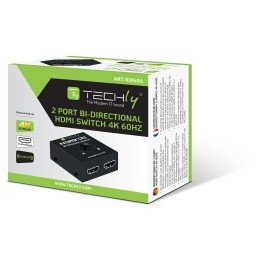 Switch HDMI 2 porte Bidirezionale 4K 60Hz