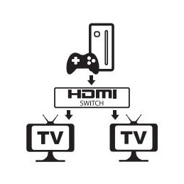 Switch HDMI 2 porte Bidirezionale 4K 60Hz