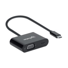 Adattatore Convertitore USB-C™ Maschio VGA Femmina con Power Delivery