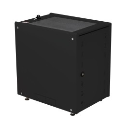 Armadio Rack 19" ideale per Accumulatori Fotovoltaico 8U P600mm Nero