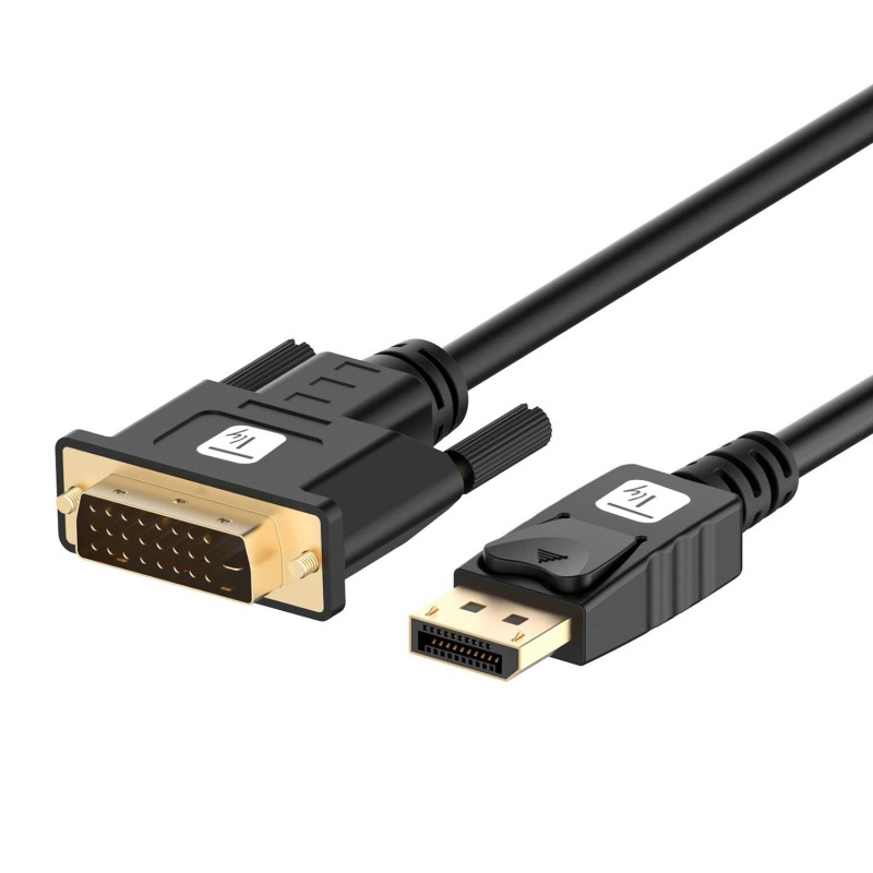 Cavo Monitor DisplayPort Maschio a DVI Maschio Passivo 2m Nero