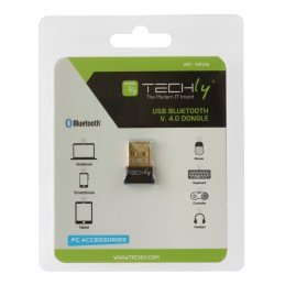 Adattatore USB Bluetooth 4.0 Dongle per PC Class 1 + EDR 3 Mbps