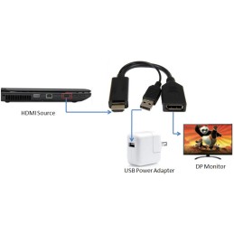 Adattatore da HDMI™ a Displayport