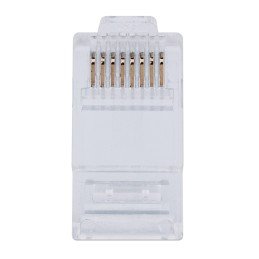 Confezione 50 Plug modulari RJ45 Cat5e FastCrimp