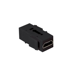 Accoppiatore Keystone HDMI™ con Ripetitore Nero