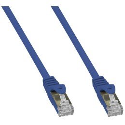 Cavo di Rete Patch in Rame Cat. 6A SFTP LSZH 0,25 m Blu