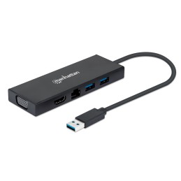 Adattatore SuperSpeed USB Multiporta Doppio Monitor