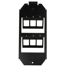 Modulo 6 Keystone per Scatola Derivazione 165 mm