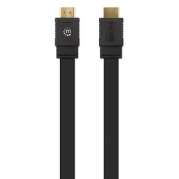 Cavo HDMI High Speed With Ethernet Piatto 10m nero