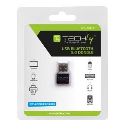 Adattatore USB Bluetooth 5.0 per PC Dongle Classe 2 + EDR 10m