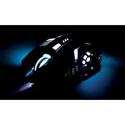 Mouse Gaming USB 3200 dpi LED 6 tasti