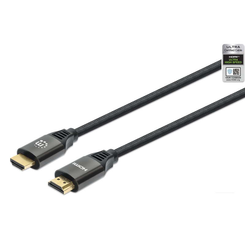 Cavo HDMI con Ethernet ad Altissima Velocità Certificato 8K@60Hz 3m